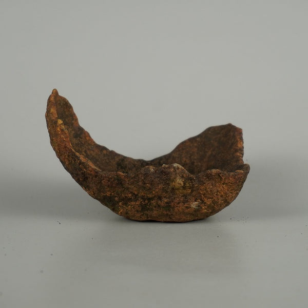 中古 盆栽鉢 鞍馬石 小型 長辺 約 12.5cm くらまいし クラマイシ 穴無  中古鉢 n1201487913