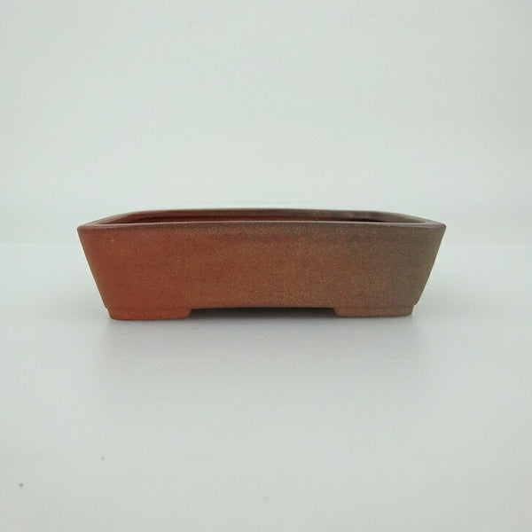 盆栽鉢 青香 小鉢 長辺 約9cm 長方鉢 泥物 h1202708724