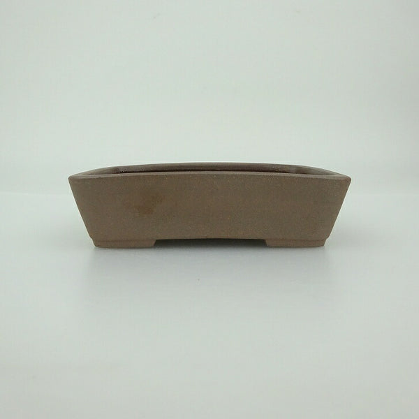 盆栽鉢 青香 小鉢 長辺 約9.1cm 長方鉢 泥物 w1202691615