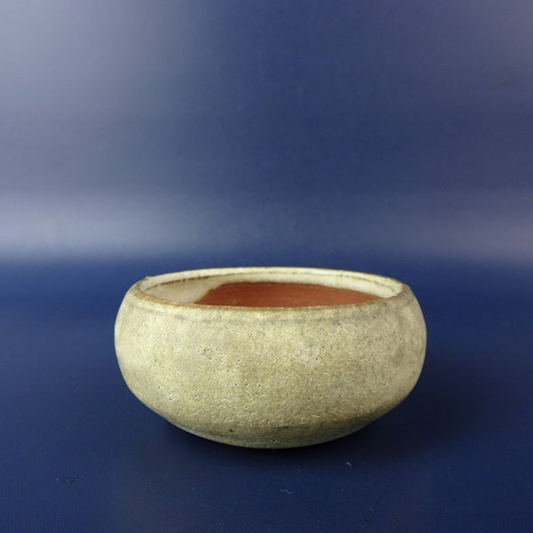 中古 盆栽鉢 青風 小鉢 長辺 約 6.6cm 丸鉢 釉薬  中古鉢 o1203144207