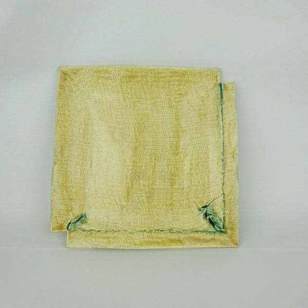 中古  陶板 花台 長辺 約23cm 正方 飾台 置物台 花飾 陶製 盆栽台 敷物 釉薬  中古品 k1203124431