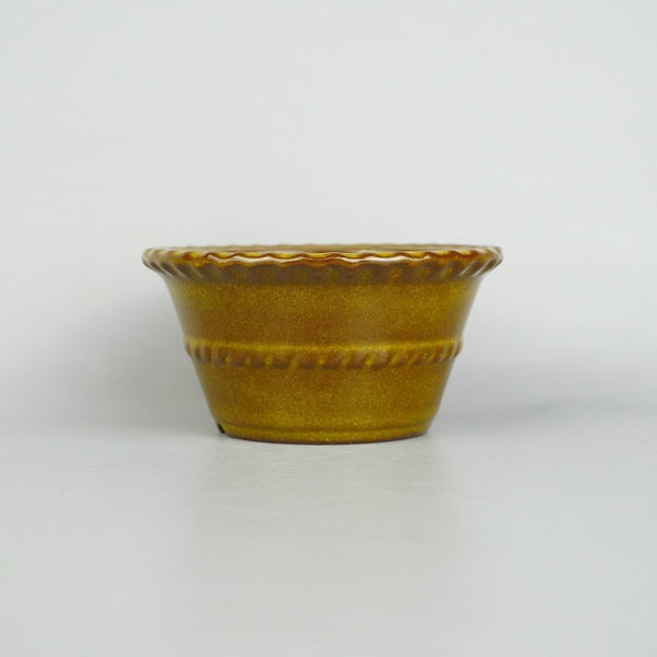 江小林 丸鉢 黄釉 中国鉢 釉薬 盆栽鉢 新品 e1198412126