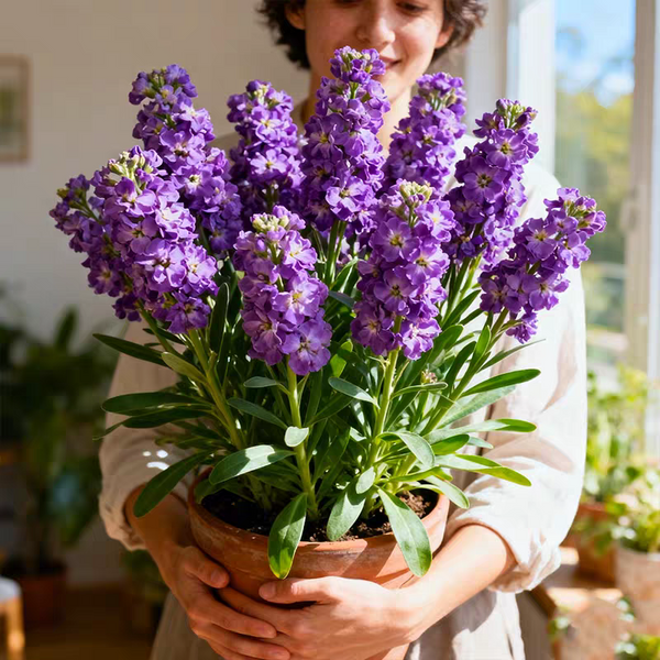 紫羅蘭 花期晚冬初春 （Matthiola incana）