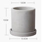 圓柱形透氣水泥多肉盆 Cylindrical Cement Pot