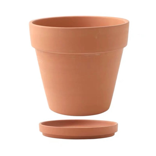 簡約透氣紅陶花盆 Terracotta flower pot