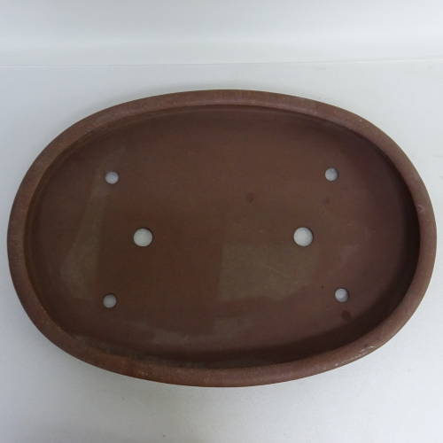 盆栽鉢 中国宜興 楕円鉢 - 森流 GreenFlow - 動植物造景專門店