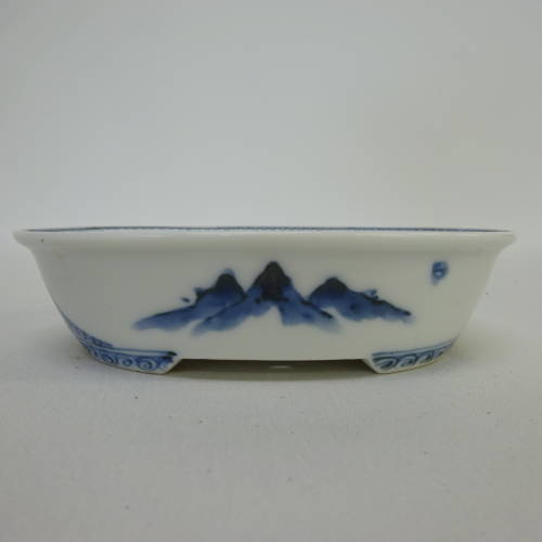 盆栽鉢 九谷祥山 楕円鉢 - 森流 GreenFlow - 動植物造景專門店