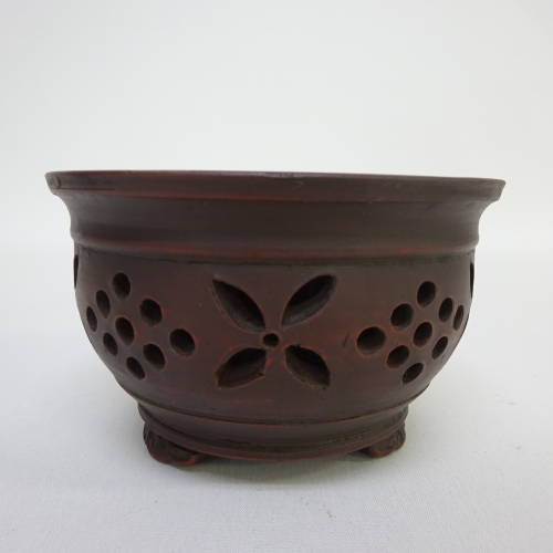 盆栽鉢 美芸 常滑焼 丸鉢 - 森流 GreenFlow - 動植物造景專門店