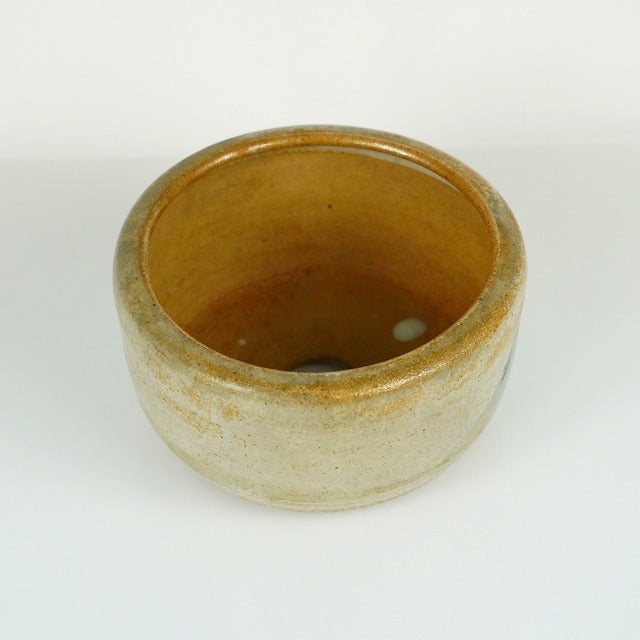 盆栽鉢 初代祥石 染付丸鉢 - 森流 GreenFlow - 動植物造景專門店