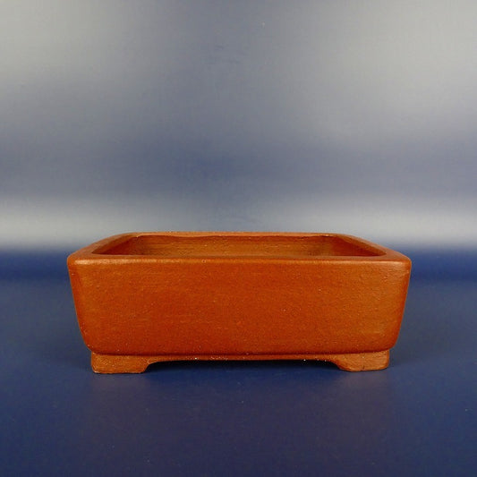 Potted plant bowl Tokoname Chaisheng small long bowl about 12.5cm rectangular bowl Fujiao mud bowl new product
